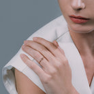 Symbolic evil eye ring in yellow gold – elegant and meaningful jewelry