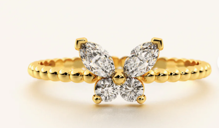 The Symbolism of Transformation: The GH Butterfly Ring by Gold Haven
